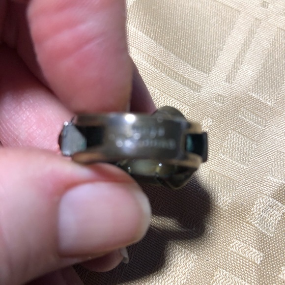 GEMSTONE DESIGNER BELT & MATCHING RING - NOT China - Picture 3 of 7